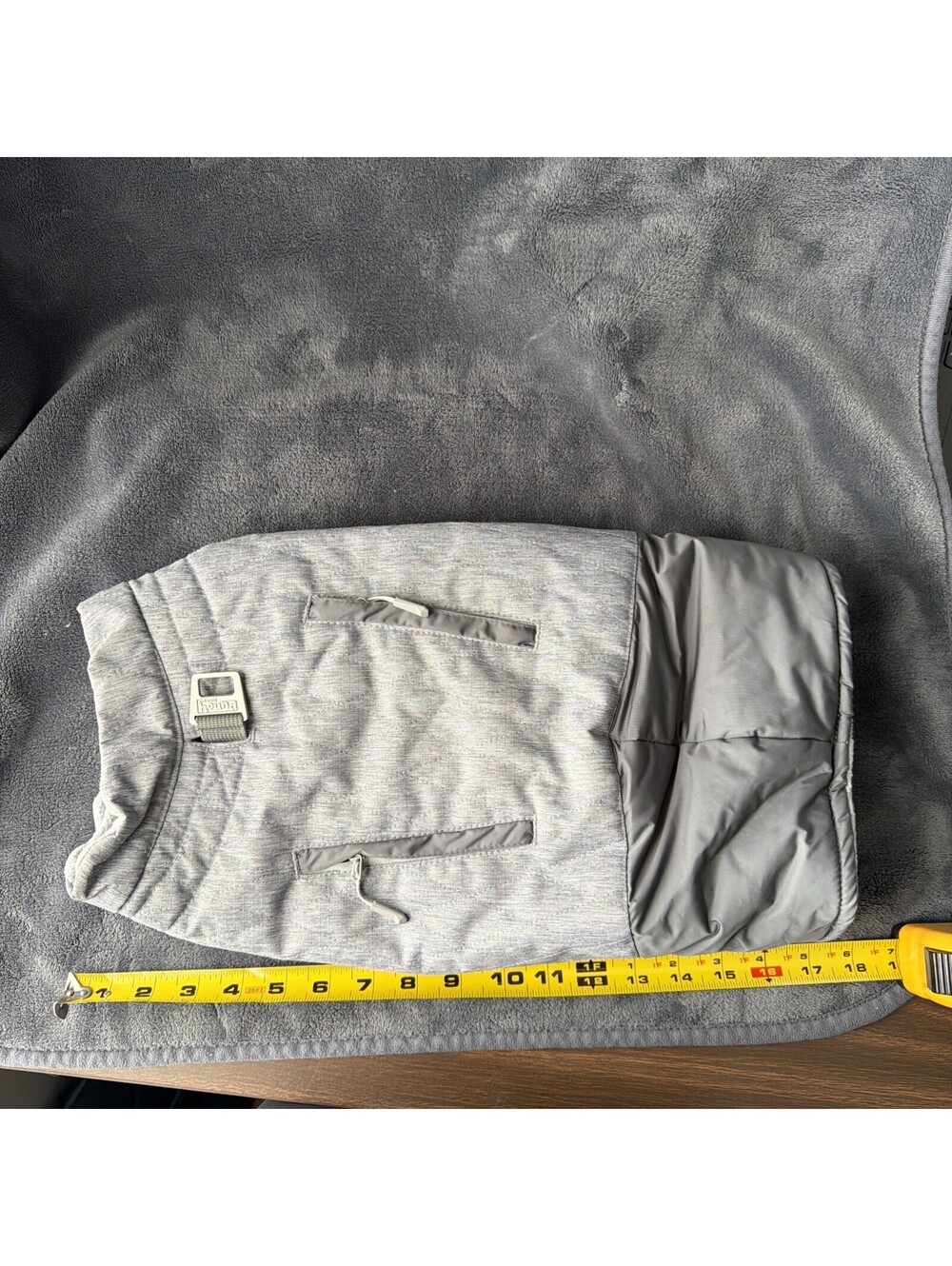 Outward Bound Small Dog Winter Jacket Gray
